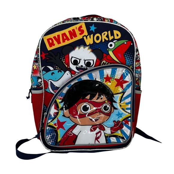 Ryan's World Kids Backpack School Bag Unisex - Picture 1 of 8